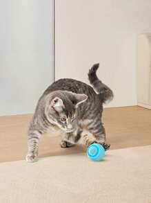 Gravity Automatic Rolling Ball, Smart Electric Pet Toy, USB Rechargeable, Interactive Cat Toy. Available In Multiple Colors. Suitable For Kittens, Helps Cats Release Stress & Boredom Through Moving Hunting Experience