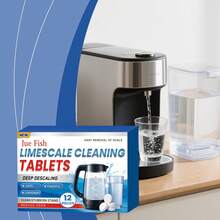 Kettle Cleaning Effervescent Tablets. Convenient Soaking, No Scrubbing Required. Dissolves Scale And Keeps The Kettle Body Clean And Well Maintained.