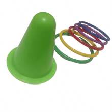 兔子解闷玩具 兔子磨牙玩具 环形玩具 益智兔子 豚鼠啃咬排气冰淇淋桶 赠5个随机颜色环形 - 彩色 - 查看 7