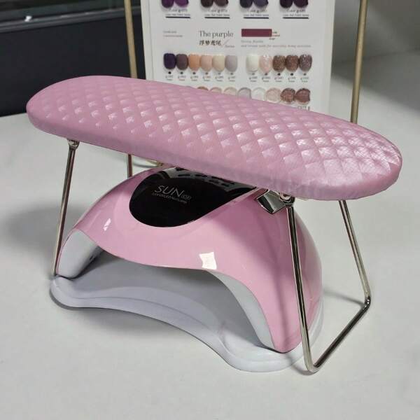 1 PIEZA Almohada plegable para descansar la mano durante la manicura, almohada de muñeca suave para el arte de uñas, herramienta para salón, estudio o uso en el hogar para técnicos de uñas