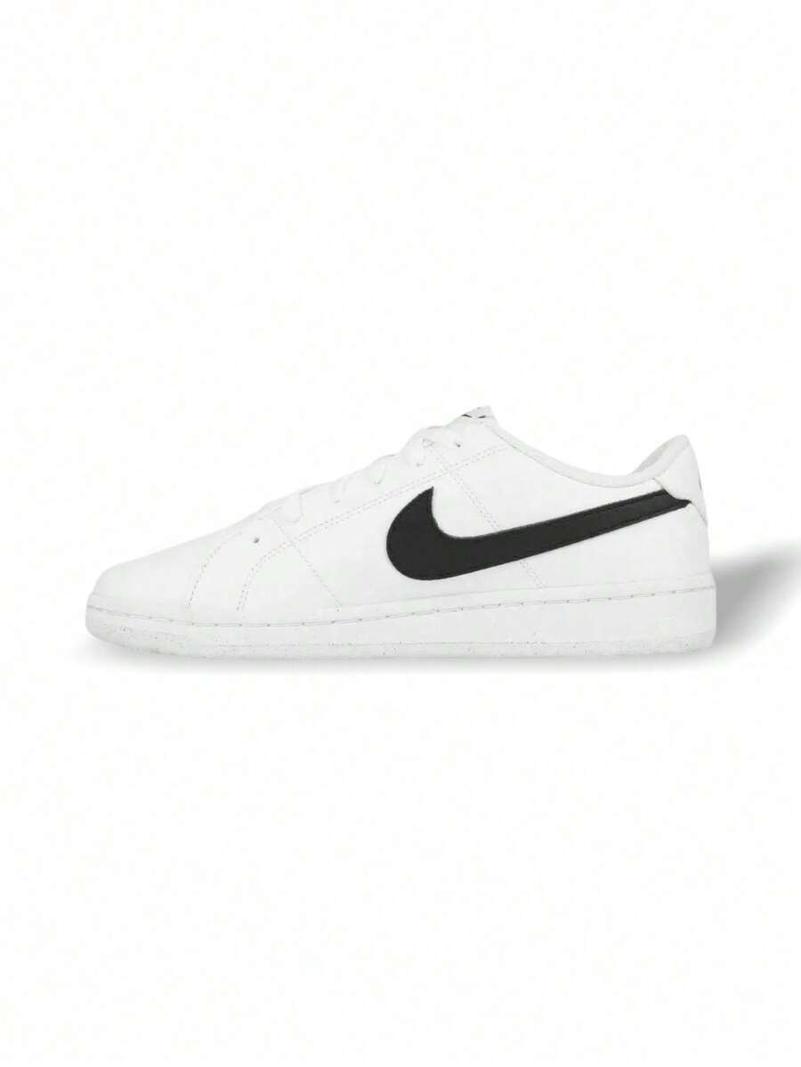 Nike Court Royale 2 经典白色运动鞋，舒适织物鞋垫，耐磨橡胶鞋底 DH3160-101 - 白色 - 查看 1