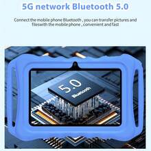 BDF 兒童電子學習平板電腦 / 4GB RAM + 64GB ROM / 7 吋平板 / 4 核心 1.3GHz / Android 13 / 1024x600 HD 解析度 IPS 螢幕 / 2MP+5MP 相機 / 4000mAh 大容量電池 / 支援 WiFi 家長控制教育遊戲 / ABS 塑料 + 矽膠材質教育平板（包含：包裝盒 / 數據線 / 使用說明書 / OTG / SIM 卡退卡針） - 彩色 - 查看 10