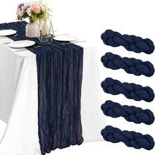 1/2/5 chiếc khăn trải bàn xếp ly màu xanh hải quân, khăn trải bàn bằng cotton dày, khăn trải bàn gấp, trang trí sinh nhật, trang trí đám cưới, trang trí nhà cửa dịp lễ, trang trí bàn ăn phòng tiệc, khăn trải bàn màu xanh hải quân, khăn trải bàn, khăn trải bàn màu trơn, trang trí sinh nhật, trang trí đám cưới, trang trí năm mới 2025, quà tặng tiệc - con công màu xanh - Xem 10