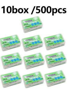 50-500 piezas Hilo dental, Hilo dental fino, Palillos de dientes, Portahilos, Palillos de dientes portátiles, Hilo dental refinado, Portahilos, Palillos de dientes portátiles, Conveniente, Limpieza oral diaria fácil, Limpieza profunda, Esencial para una vida diaria suave, Decoración del hogar para la sala de estar, dormitorio, baño, suministros de viaje, regalos de boda, fiesta, cumpleaños para hombres, mamá, papá, amigos, Año Nuevo, accesorios, regalos divertidos - Blanco - Ver 16