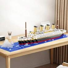 Juego de Bloques de Construcción Maqueta Creativa Crucero 1878 piezas - Multicolor - Ver 6