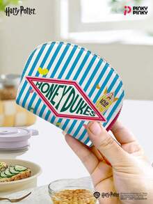 Harry Potter 哈利波特主题迷你钱包，霍格沃茨糖果设计，短款钱包，适合通勤、外出、聚会、圣诞节、万圣节、生日等场合，是送给女性和上班族的理想礼物。 - 彩色 - 查看 5