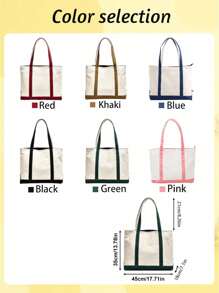 1 件定制船形手提袋、个性化礼物、刺绣文字手提袋、帆布手提袋、送给她的礼物、伴娘礼品袋、最好的朋友礼物、定制刺绣储物袋、手提袋、旅行袋