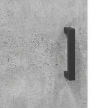 Mobiletto dA, Parete Larryhot in cemento grigio 60x31x60 cm in legno ingegnerizzato, bello e pratico, ideale per riporre oggetti e decorare la casa - Grigio - Visualizzare 9