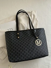 Bolso de mano vintage 2025 para mujer, de gran capacidad, bolso de hombro de moda, versátil para ir al trabajo