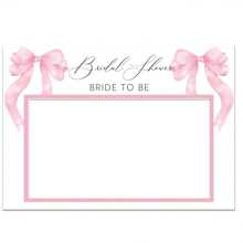 1 Stück rosa Schleife Bridal-Shower Fotobox Requisite, Braut Fotobox Rahmen, Bridal-Shower Party Zubehör, Junggesellinnenabschied Dekoration, Geburtstags Party Dekorationen, Baby-Shower Windeltorten, Kinderwagen, sicher für Jungen, Weihnachtsgeschenke