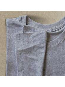 Creative Summer T-Shirt | Light Print With Exclusive Style - Grey - View 3