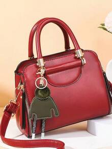 Women Shoulder Bags - 卡其 - 查看 5