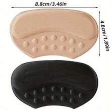 自粘式鞋跟垫 - 防滑舒适，适用于高跟鞋、运动鞋和特大码鞋，防滑鞋配件 | 弹性鞋跟垫 | 鞋垫，鞋跟垫隔热，闺蜜节，小狗，嘉年华