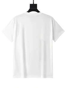 Women's Short-Sleeved Round Neck Simple Printed Pattern T-Shirt, Women's Sportswear