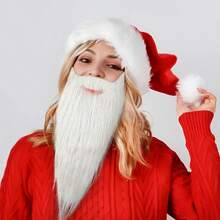 WILDREEDS Fake Mustaches, Novelty Fake Beard, False Facial Hair For Cosplay Costume And Festival Party-Suitable For Children Over 3 Years Old