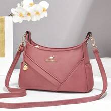 Women Top Handle Bags - 粉紅色 - 查看 2