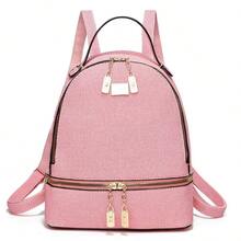 Women Top Handle Bags - 粉紅色 - 查看 4