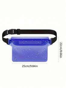 PVC Waterproof Waist Bag Beach Bag, Large Capacity Waterproof Phone Bag, Summer Outdoor Sports Waterproof Bag, Triple Seal Waterproof Waist Bag Crossbody Bag Waterproof Pouch, Outdoor Sports Beach Phone Protective Bag, Universal Touch Screen Swimming Diving Protective Case, Back To School Season, Waterproof Bag, Sports Bag