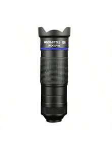 36X Telescope Mobile Phone Lens Photography Zoom Lens For Cell Phone Camera Mobile Microscope For Phone Lenses - 黑色 - 查看 7