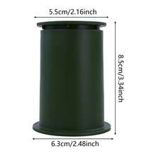 1 pieza Herramienta moldeadora de cebo de carpa, fabricante de cebo portátil, equipo de señuelo de pesca, regalo de pesca para hombres/amantes de la pesca (6.3*8.5cm)