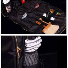 Barber Supplies Bag Organizer For Clippers And Supplies, Portable Clipper Bags And Cases For Men, Hairstylist Clipper Backpack For Barber Ools Storage Traveling Bag Case - 最初的 - 查看 4