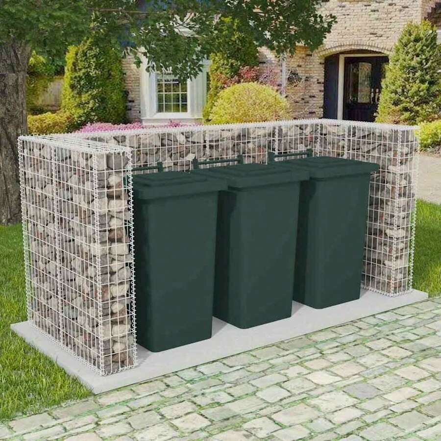 Yard Waste Bins - Silver - View 1