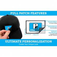 Blackbeard Flag |   Hook And Loop Attach For Hats, Jeans, Vest, Coat |   2x3 In |   By Pull Patch - 1 - 查看 1