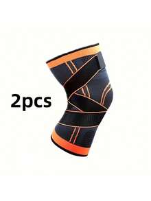 1 Pair Sports Knee Brace, Lightweight Compression Knee Support, Knee Cap Protection, Breathable For Running, Outdoor Fitness, Suitable For Men And Women
