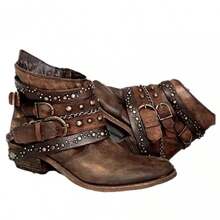 Women Ankle Boots & Booties - Green - View 7