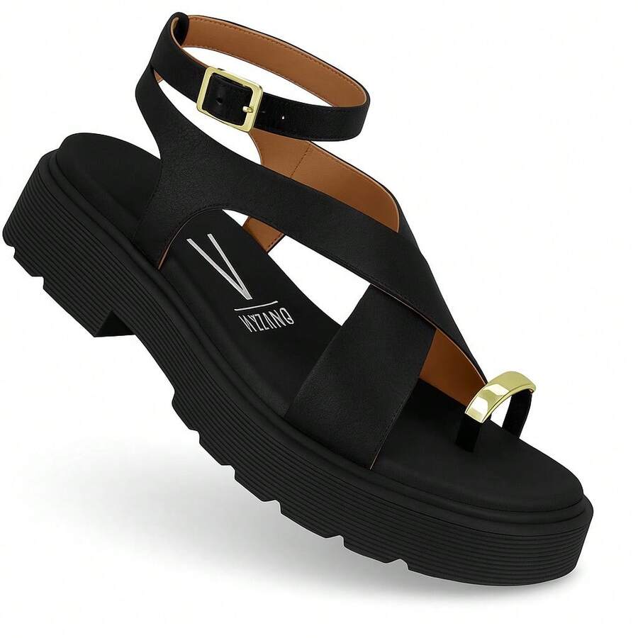 Vizzano Papete Women's Comfortable Original Sandal 6499 - 黑色 - 查看 1