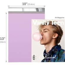 Fuxury Poly Mailers 10x13 Inch 100 Pcs, Waterproof Shipping Bags For Clothing, Strong Adhesive Shipping Envelopes For Small Business Suppliers, Self Seal Mailers Poly Bags Mailing Envelopes Purple - Baby Pink - View 9