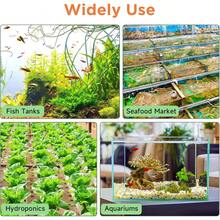 Estilohygger Piedra Difusora De Aire Para Acuario, Nano Piedra Difusora De 2,6 Pulgadas Que Produce Burbujas Diminutas, Difusor De OxíGeno Disuelto Ultrasilencioso, Piedra Difusora PequeñA Con Base De AceroVersióN Mejorada - 1 - Ver 8