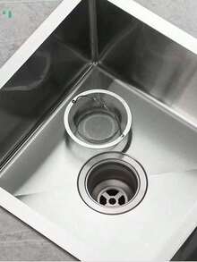 1个不锈钢厨房水槽排水过滤器，食物残渣收集器，适用于大多数水槽排水口，厨房水槽篮式过滤器，适合情人节、婚礼、生日、厨房、厨房配件、秋季装饰 - 彩色 - 查看 7