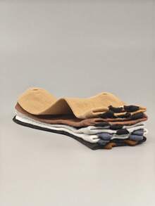 5 Pairs Of 2-16 Year Old Boys And Girls Autumn And Winter, New Boneless Children's Socks - Multicolor - View 4