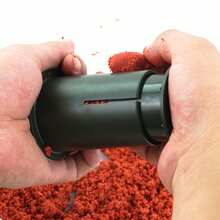 1 pieza Herramienta moldeadora de cebo de carpa, fabricante de cebo portátil, equipo de señuelo de pesca, regalo de pesca para hombres/amantes de la pesca (6.3*8.5cm)