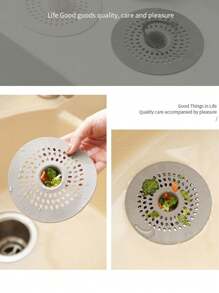 4/2/1 قطعة مصيدة شعر للبالوعة، غطاء بالوعة مربع للحمام، سدادة شعر سيليكون بكوب شفط، مرشحات مانعة لانسداد البالوعة، سدادات بالوعة الحمام والحوض، سدادات سيليكون معطرة للمطبخ، أدوات حمام، خدمات التنظيف التجارية/المتاجر.هالوين.عيد الميلاد.