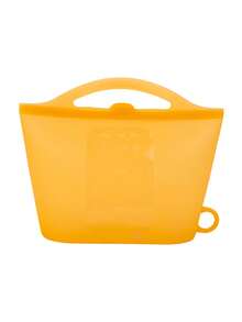 1200ml Silicone Food Storage Bags, Moisture-Proof & Durable, Suitable For Refrigeration, Boiling Water, Microwave Heating, Easy To Clean, Reusable, Foldable & Portable - Multicolor - View 17