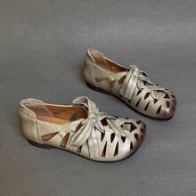 Women Heeled Sandals - 棕色 - 查看 6