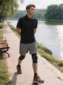 2025 夏季男士黑色男友风 Polo 衫 - 速干冰丝翻领 | 返校季 | 均码 (XXS-XXL) | 超轻透气，适合高尔夫/户外/商务/休闲