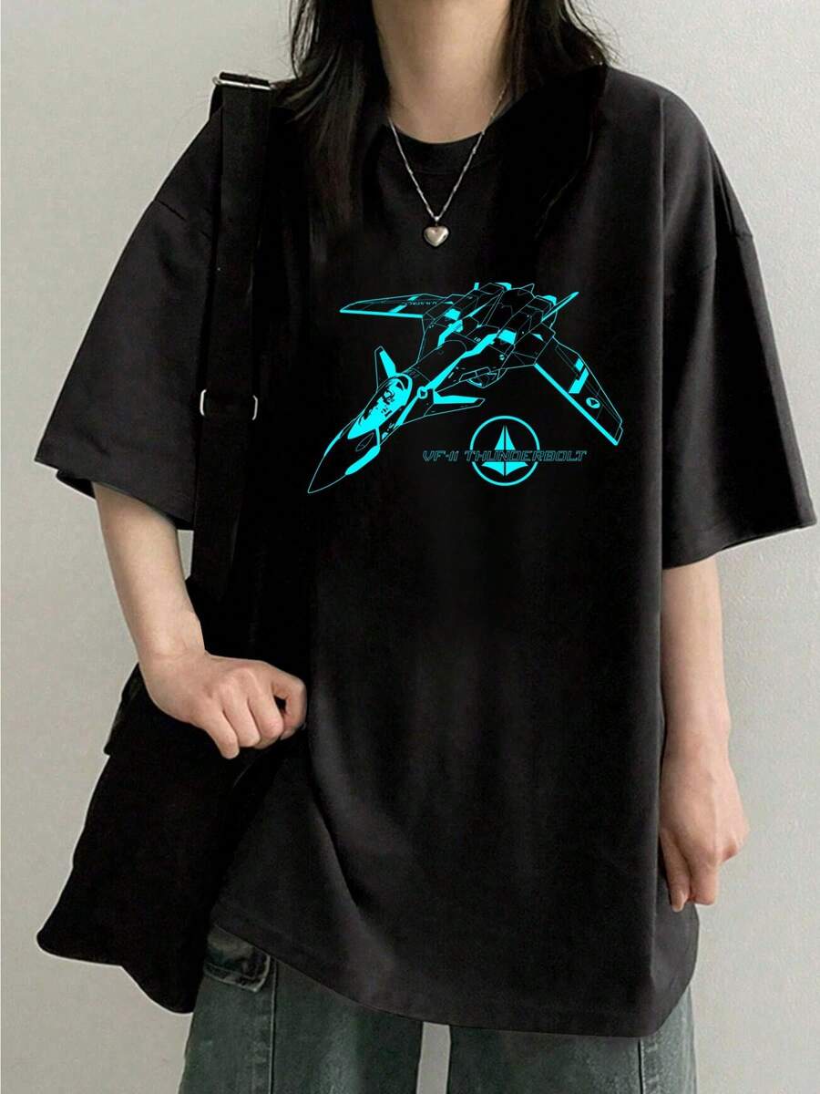 Women T-Shirts - Black - View 1