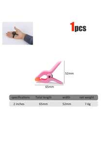 12pcs Plastic Spring Clamps, Small Heavy Duty Clips For Crafts, Backdrop Stand, Woodworking, Photography Studios Multi-Purpose Spring Clamps - Strong Grip Plastic Clips For Woodworking, Photography Backdrops & Crafts