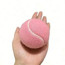 1pc High Elasticity Durable Tennis Ball For Beginners, 6.5cm Diameter, Suitable For Training, Fitness And Matches