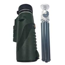80x100 Monocular Telescope,High Powered HD Monocular With Tripod , BAK-4 Prism & FMC Lens,Monoculars For Wildlife, Bird Watching, Hunting, Hiking
