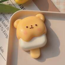 1 bánh kem que hình gấu bông, đồ chơi đồ ăn cho bé trai và bé gái, quà tặng tiệc sinh nhật theo chủ đề đồ ăn nhẹ, quà tặng độc đáo cho trẻ em, đồ chơi cảm giác mềm mại, đàn hồi chậm cỡ lớn - Nhiều màu - Xem 4