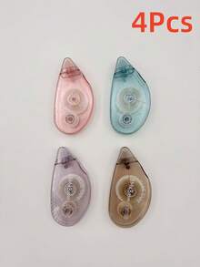 1/4 Packungen Doppelseitiges Klebeband Roller, Sammelalbum Zubehör, Kleberoller für Basteln, Doppelseitiges Klebeband Roller für Scrapbooking, Zuhause Schule Büro Journaling Zubehör (0,31 Zoll x 26,25 Fuß)/(0,23 Zoll x 19,69 Fuß)