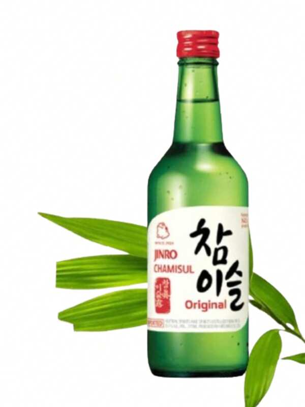 Bebida Coreana Destilada Soju 360Ml Jinro.