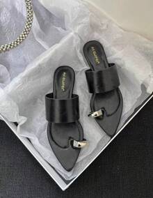 Women Heeled Sandals - 黑色 - 查看 2