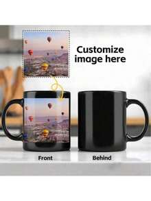1 Piece Of 11oz Picture Custom Ceramic Mug, Personalized Mug, Customize Your Beautiful Pictures, Warm Family Photos, Cute Pet Photos, Fashionable Coffee Mugs, Breakfast Mugs, Milk Mugs, Gifts For Yourself Or Family Or Friends, Birthdays Gifts, Valentines Gifts - Freedom Of Choice - View 12