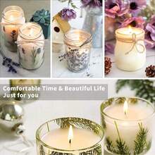 Mechas de vela modernas blancas para hacer velas DIY - Multicolor - Ver 7