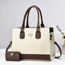 Women Top Handle Bags - 白色 - 查看 4